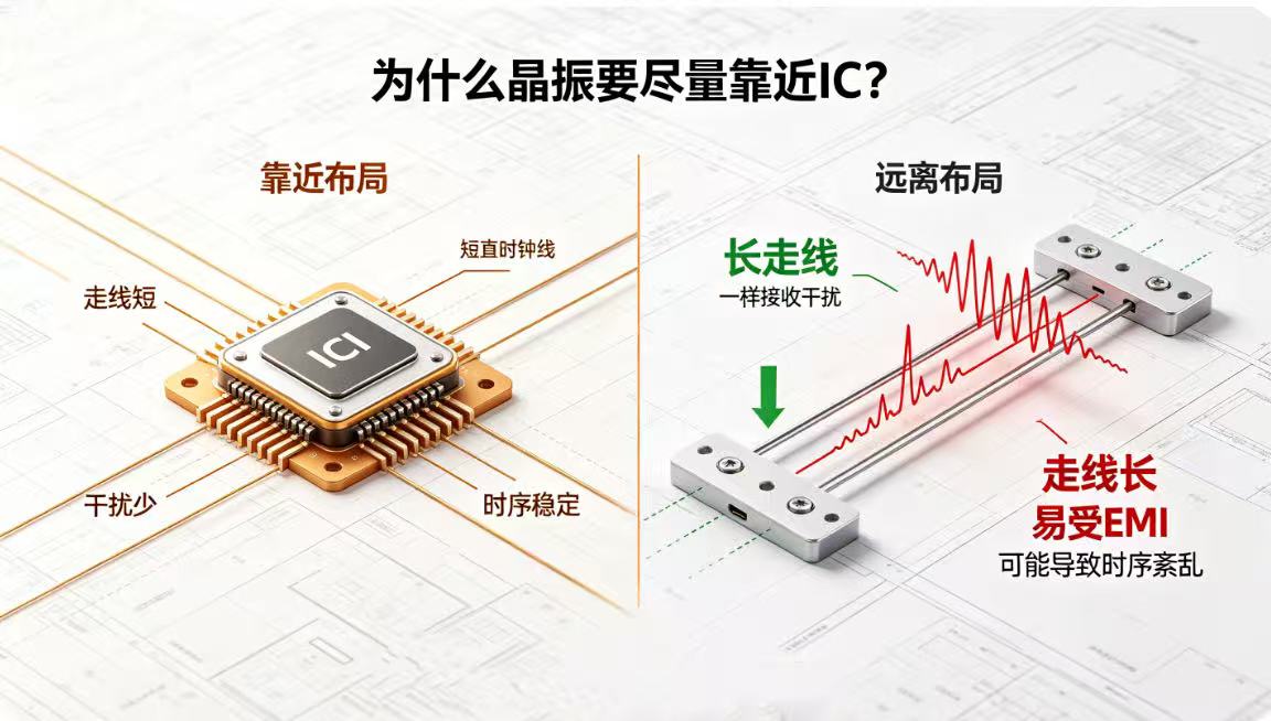 IC與晶振的關係解析：為什麽晶振必須靠近芯片？-TKD石榴视频污版科技
